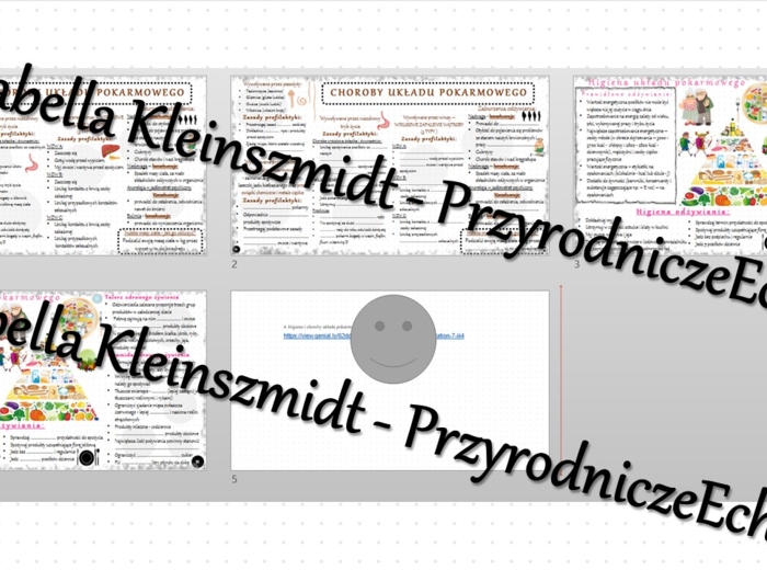 Minizestaw na temat „Higiena i choroby układu pokarmowego” – sketchnotka + karta pracy w power point + gratisowy link do prezentacji multimedialnej niekomercyjnej wykonanej w genial.ly do indywidualnego pobrania i użycia do celów niekomercyjnych. Biologi