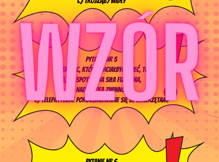 Dzień Chłopaka, psychotest, 31 września