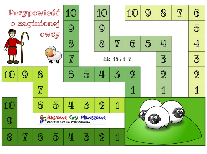 Przypowieść o zaginionej owcy – Gra planszowa