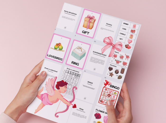 Valentine's Event - pakiet słownictwa i aktywności walentynkowych po angielsku