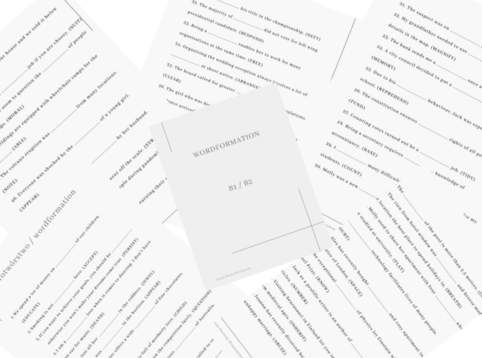 Słowotwórstwo / wordformation