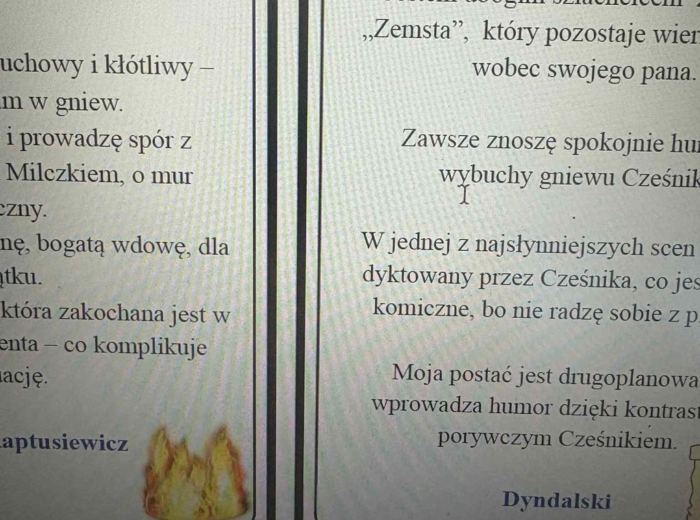 E8- Zgadnij, o kim mowa?- język polski