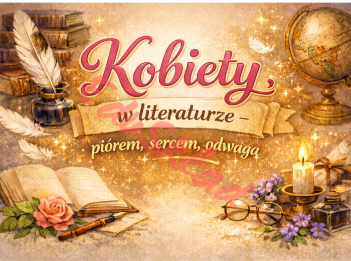 „Kobiety w literaturze – piórem, sercem, odwagą”.