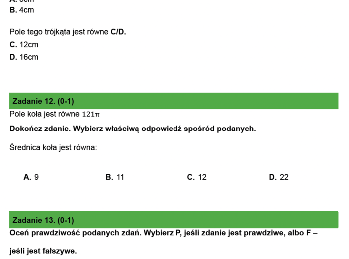 Arkusz próbny z matematyki E8 nr 2