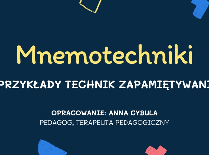 Prezentacja "Mnemotchniki"