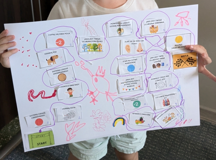 Zrób sam grę logopedyczną (sz, cz, s, c) DIY