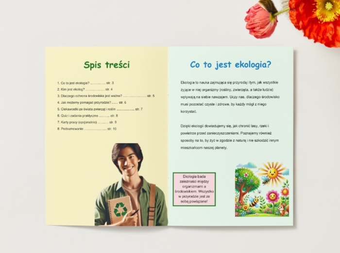 Ekologia. Wprowadzenie do tematu. Kim jest ekolog? Jak dbać o środowisko? Ciekawostki. Zadania
