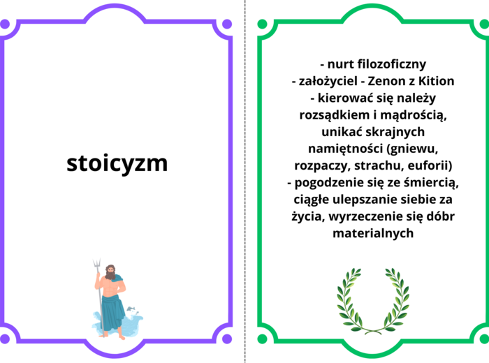 Fiszki, pojęcia antyk, 14 haseł z definicjami, pdf