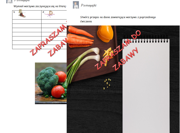Literki B,b,D,d,P,p zabawa - koncentracja, dysleksja