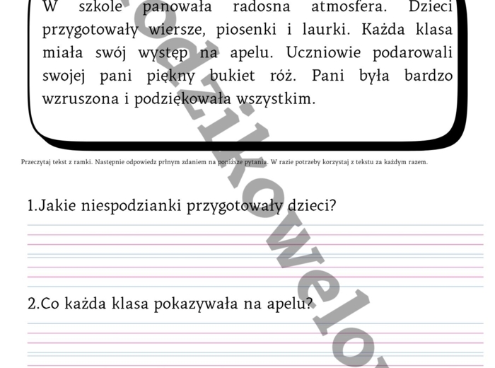 Czytanie ze zrozumieniem