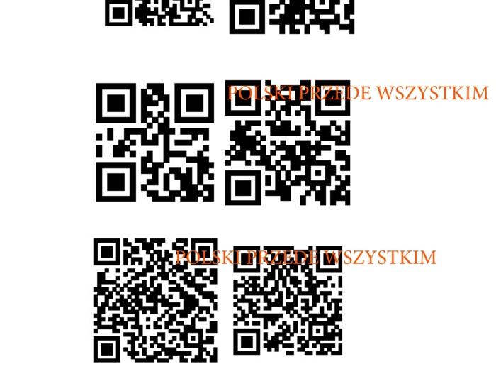Biblizmy w kodach QR zamknięte