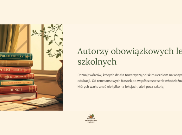 EGZAMIN ÓSMOKLASISTY- POWTÓRZENIE LEKTUR JĘZYK POLSKI