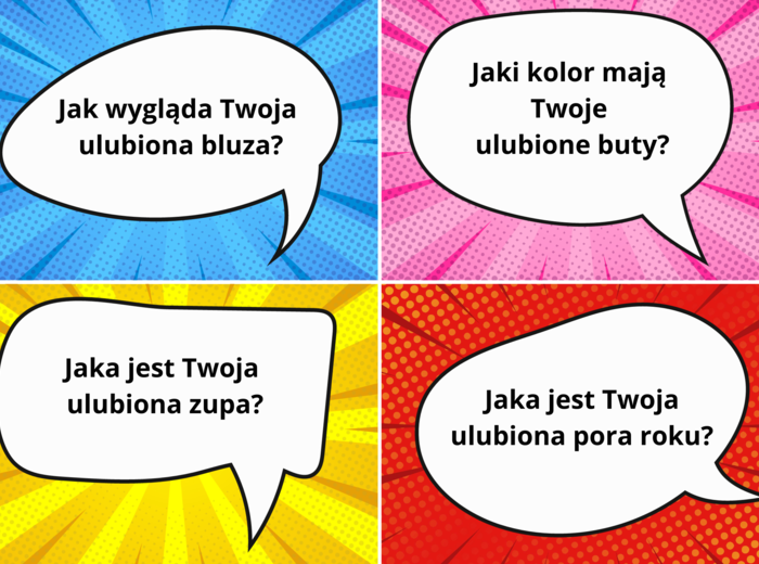 Karty "Poznajmy się!"