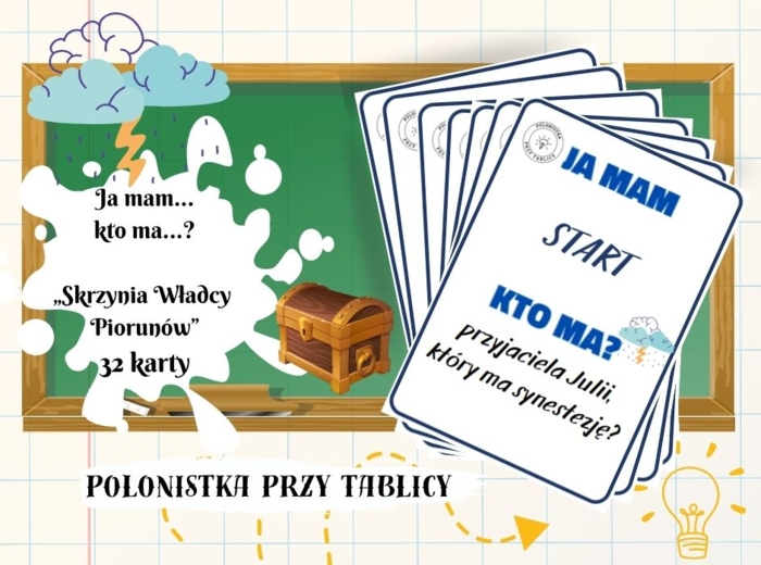 Gra „Ja mam…Kto ma…” „SKRZYNIA WŁADCY PIORUNÓW”