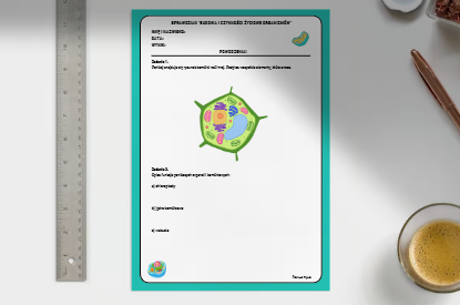 Biologia. Klasa 5. Sprawdzian. Budowa i czynności życiowe organizmów. Nowa podstawa programowa