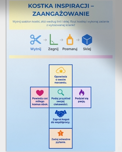 Kostka inspiracji – Zaangażowanie