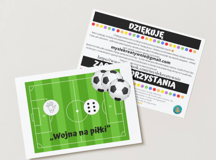 MATEMATYCZNE ZABAWY Z PIŁKĄ