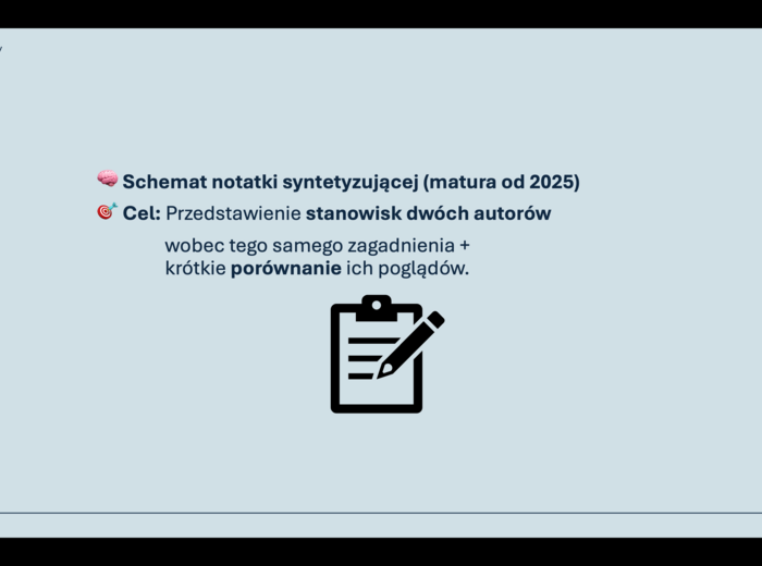 Notatka syntetyzująca - krok po kroku