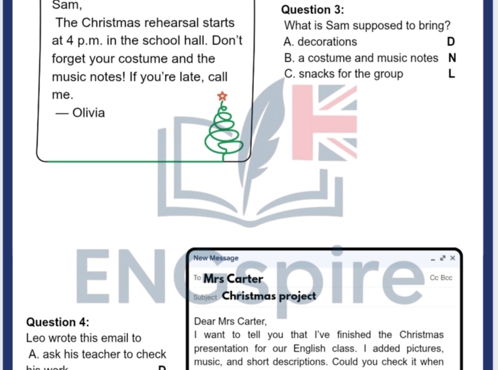 MEGA PROMOCJA!!! PAKIET 3 CHRISTMAS ESCAPE ROOMÓW DLA KLAS 1-3, 4-6 ORAZ 7-8