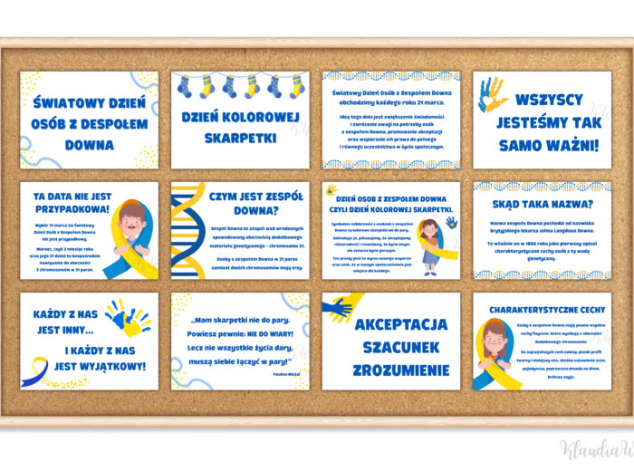 Dzień Kolorowej Skarpetki- Światowy Dzień Osób z Zespołem Downa