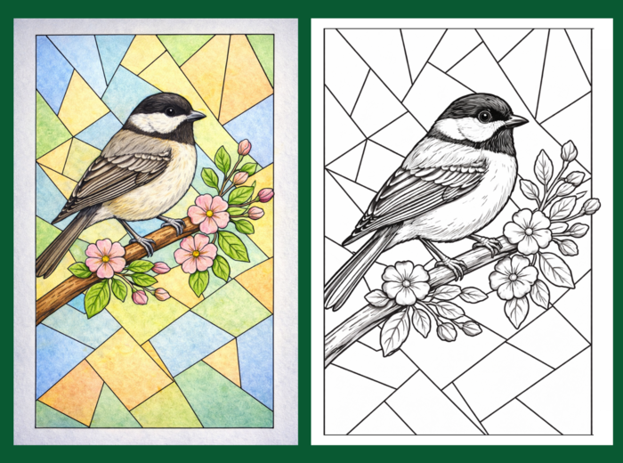 Kolorowanki WIOSNA – zestaw 37 stron do kolorowania