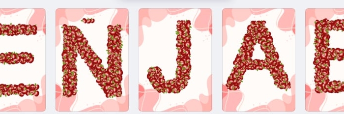 DZIEŃ JABŁKA - GIRLANDA