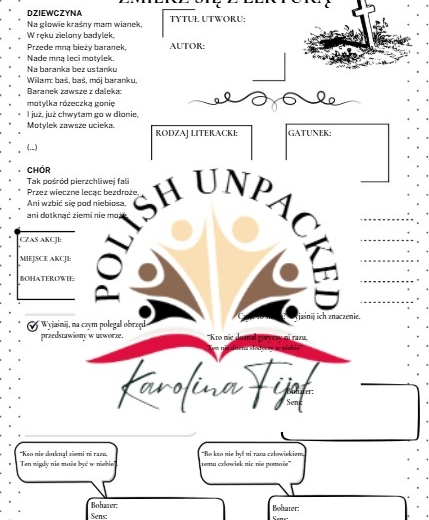 Zmierz się z lekturą "Dziady cz. II" Adam Mickiewicz