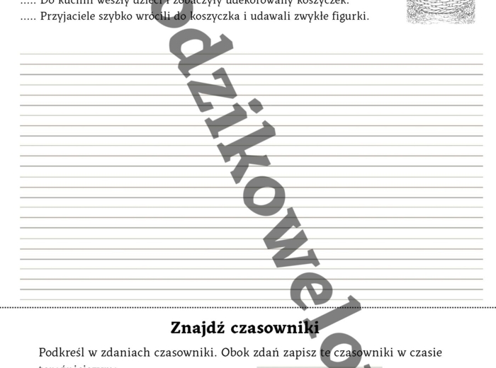Przyjaciele z wielkanocnego koszyczka- zadania kreatywne do opowiadania