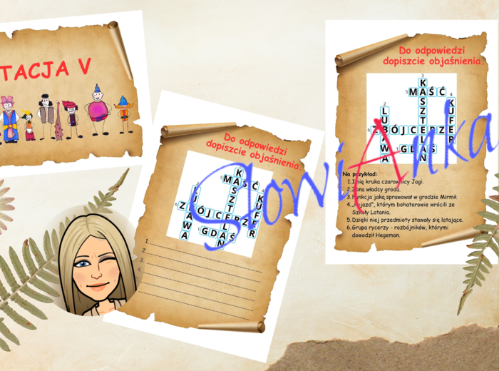 "Kajko i Kokosz. Szkoła latania" - STACJE ZADANIOWE