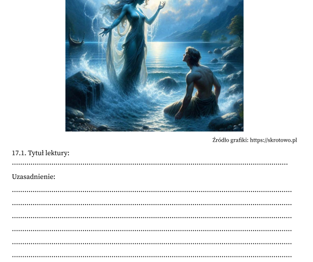 Zestaw 34 zadań typu egzaminacyjnego z lektur, egzamin ósmoklasisty z języka polskiego + odpowiedzi