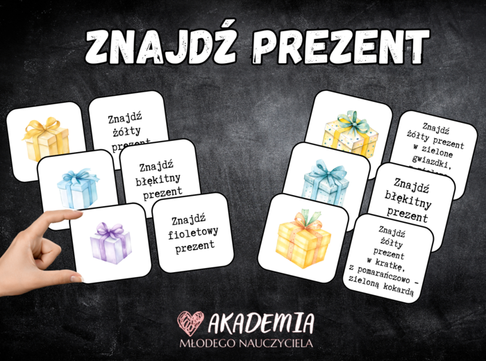 GRA "ZNAJDŹ PREZENT"