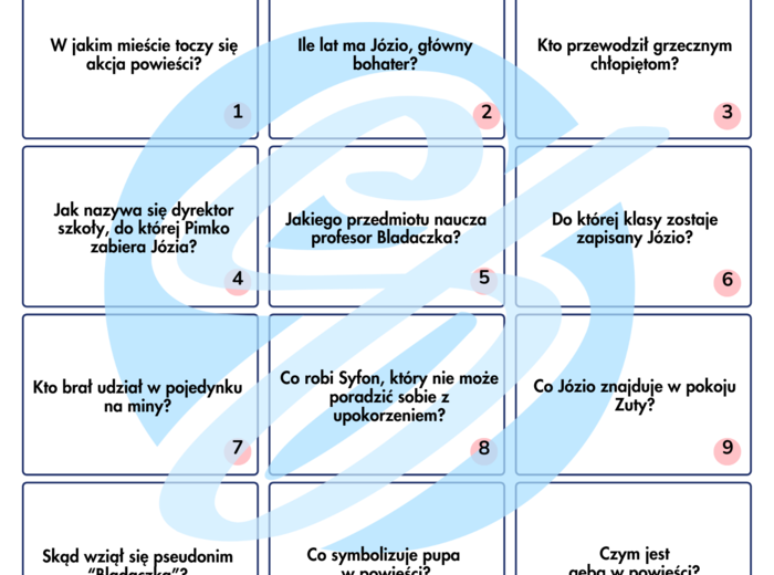 Ferdydurke – Pytania i Odpowiedzi | Karty do lektury