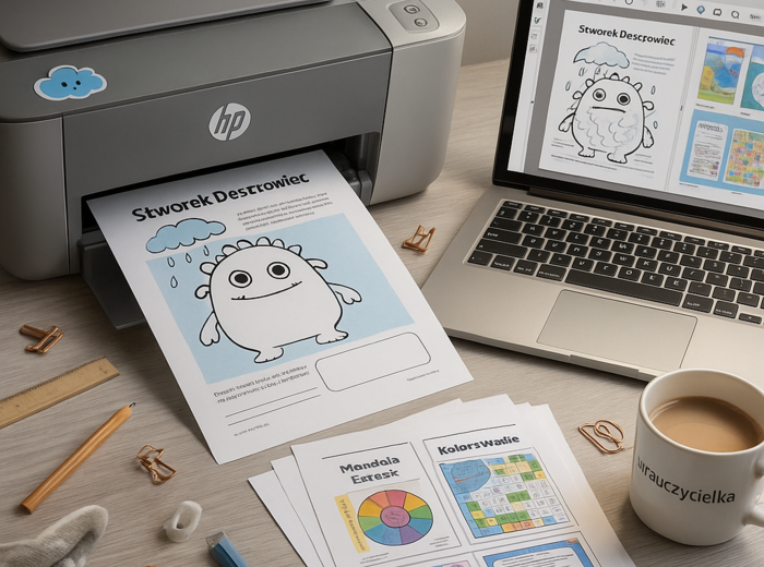 Karty pracy „Co robić w deszczowe dni?”