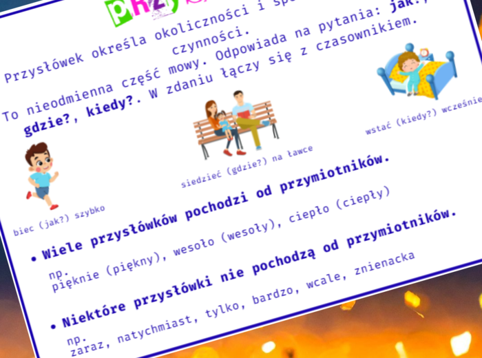 Przysłowek - wklejka