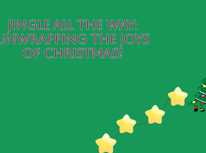 Jingle All the Way - krótka świąteczna prezentacja, która może posłużyć, jako dodatek do zajęć.