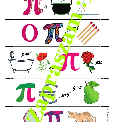 Rebusy z Liczbą Pi w roli głównej - Dzień Liczby Pi.