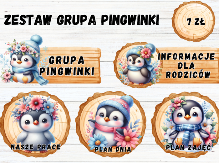 ZESTAW GRUPOWY GRUPA "PINGWINKI"