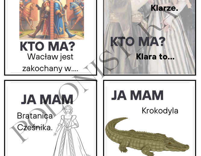 Ja mam... Kto ma... "Zemsta" Aleksander  Fredro