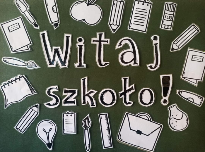 GAZETKA - "Witaj szkoło!"