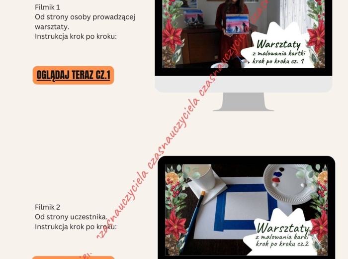 Warsztaty zimowe z rodzicami. Jak krok po kroku stworzyć wyjątkowe warsztaty. Ebook.