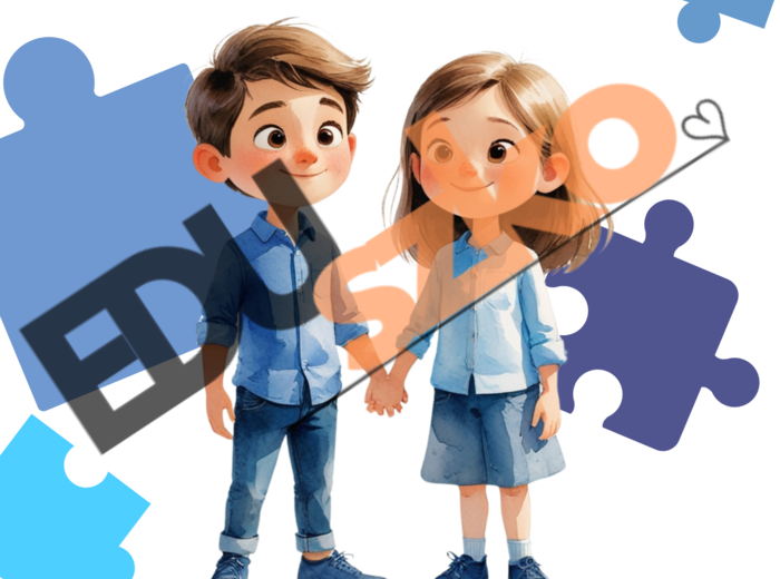 Plakat Światowy Dzień Świadomości Autyzmu - W spektrum możliwości – autyzm to inny sposób postrzegania świata