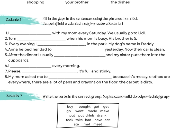 English Class A1+ Unit 6 (Lessons 3,5)