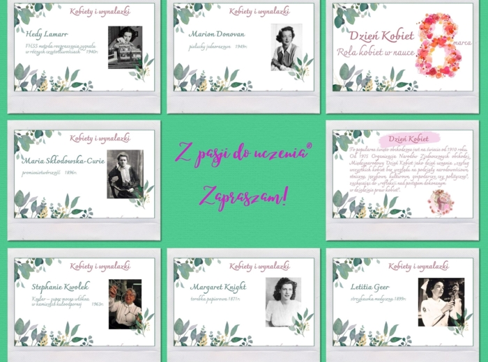 Dzień Kobiet. Rola kobiet w nauce pdf