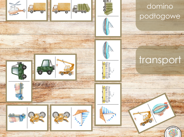 Domino podłogowe - transport