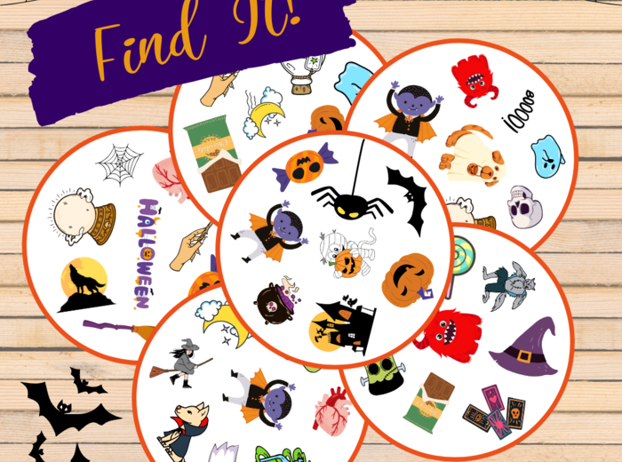 Find It - Halloween | gra typu Dobble