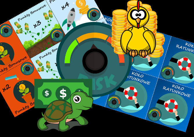 Gra powtórzeniowa - Szablon - Ryzyko - Stwórz własną Grę - z dowolnego przedmiotu