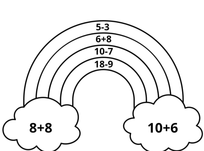 Matematyczna kolorowanka