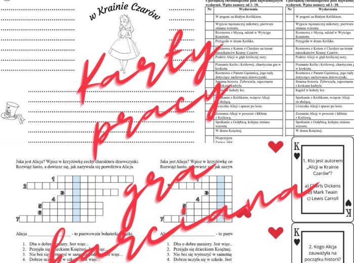 Wraz z Alicją zapraszam do Krainy Czarów