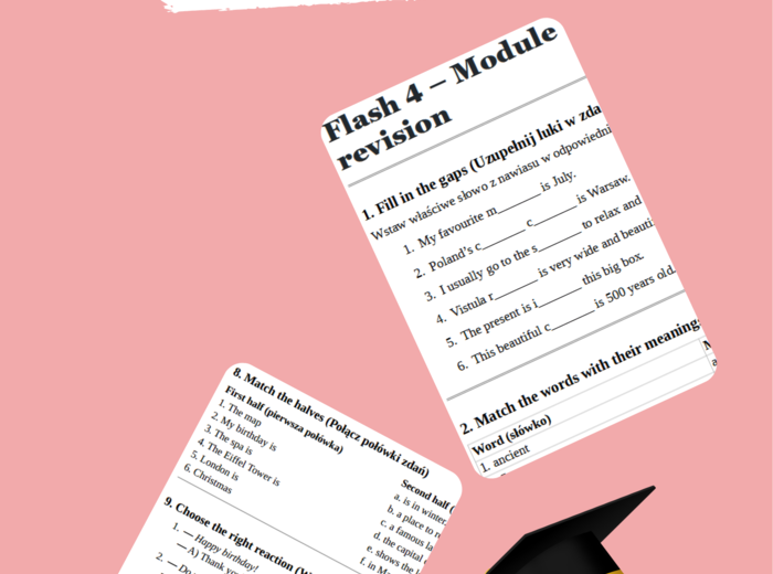 Flash 4 – Module 1 – vocabulary revision