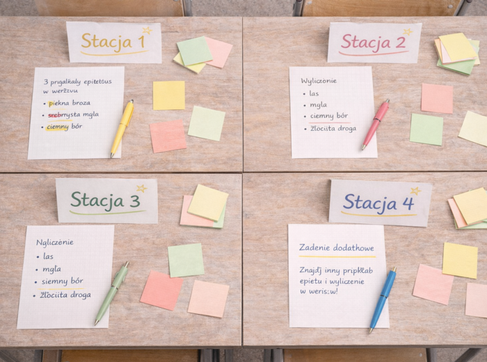 Scenariusz lekcji języka polskiego. "O lasach". Ks. Jan Twardowski